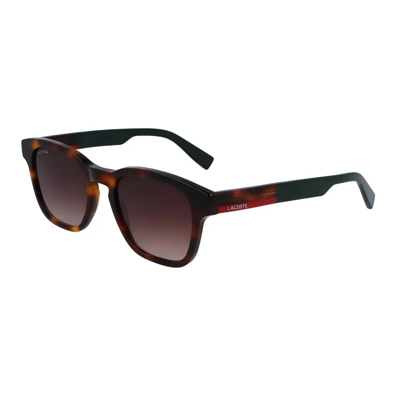 LACOSTE Acetate Square Sunglasses Unisex Tortoiseshell-0