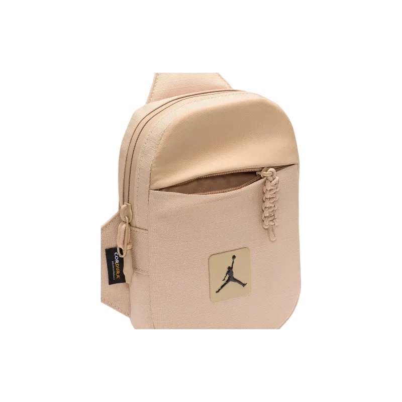 Jordan Polyester Sling Bag Unisex Brown-4