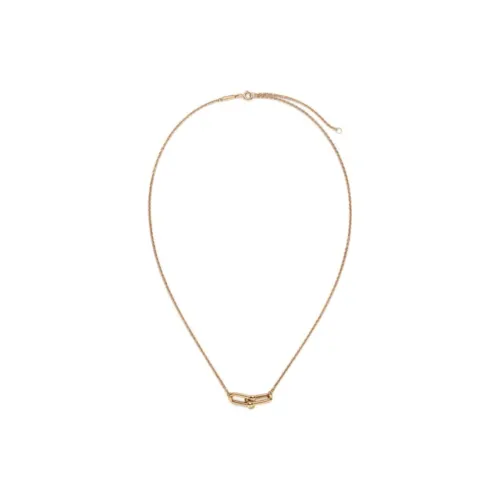 TIFFANY & CO. 18K Gold Necklaces Unisex Gold