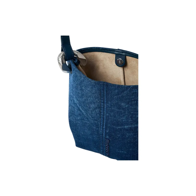 JW Anderson Small Jwa Corner Logo Plaque Bucket Bag-5