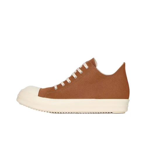 Rick Owens DRKSHDW Low-Top Skateboard Shoes Women's Brown