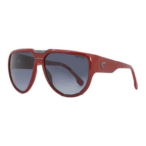 CARRERA Plastic Browline Sunglasses Unisex Red