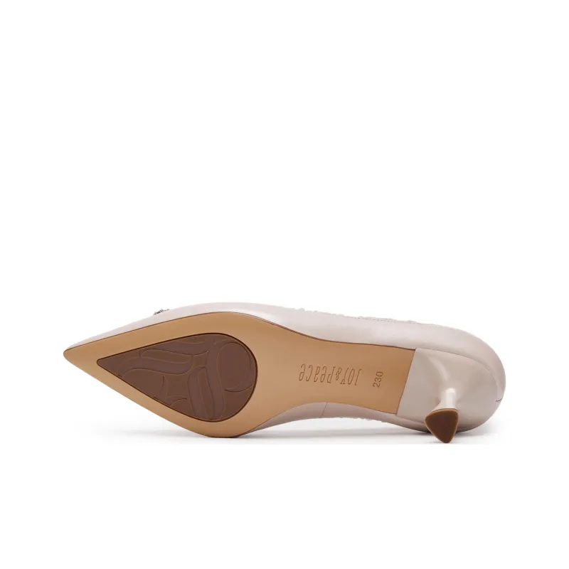 Joypeace High Heels Women's Solid Color-9