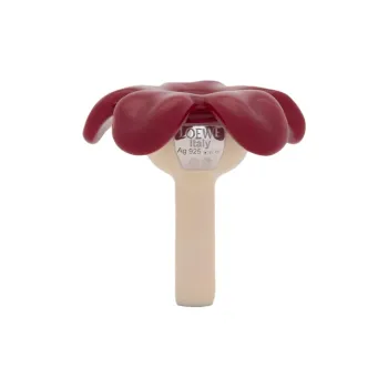 LOEWE Sterling Silver Enamel Pendants Women's Red