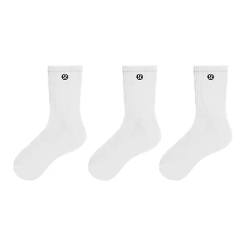 Lululemon Daily Essentials Ankle Socks Unisex 3 Pack