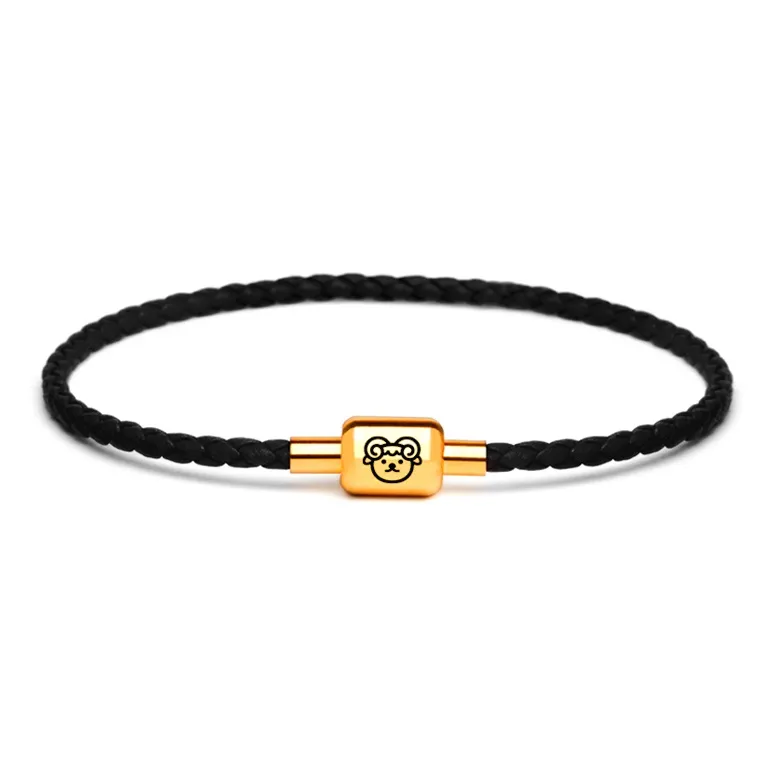 HUIYU Cow Leather Bracelets Unisex-22