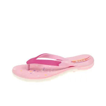 CariteSport EVA Quiet Odor Resistant Abrasion Resistant Slip Resistant Quick Drying Flip Flops Women's