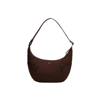 Lululemon Polyester Shoulder Bag Women's Chocolate