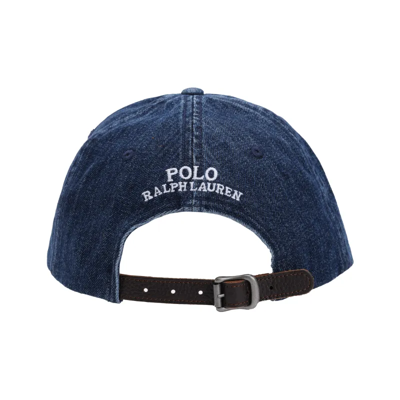 Polo Ralph Lauren Cotton Baseball Caps Unisex Blue-3