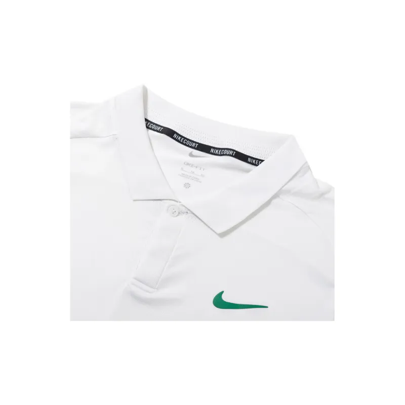 Nike Polo Shirts Men White-4