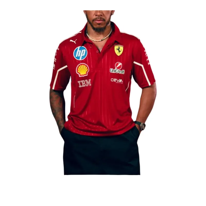 PUMA Scuderia Ferrari 2025 Team Big Kids' Tee-0