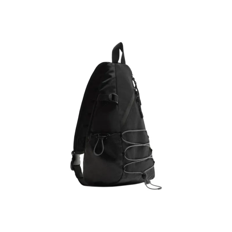 ZARA Polyamide Sling Bag Men's Black-1