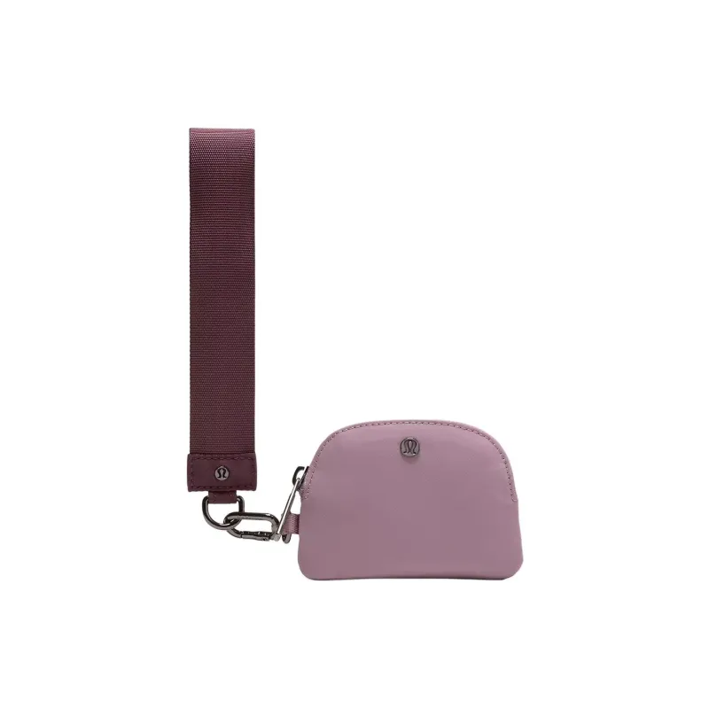 Lululemon Recycled Nylon Clutch Women's Plum Color With Lavender-1