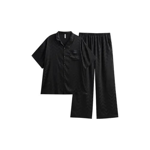 Same Language Pajama Set Men's Deep Black