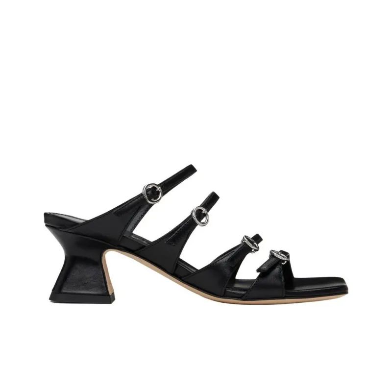Aeyde Slide Slippers 5.5cm Women's Black-1