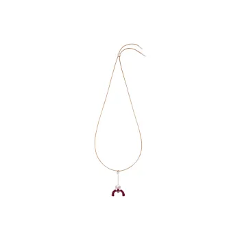LOEWE Sterling Silver Pendants Women's Red