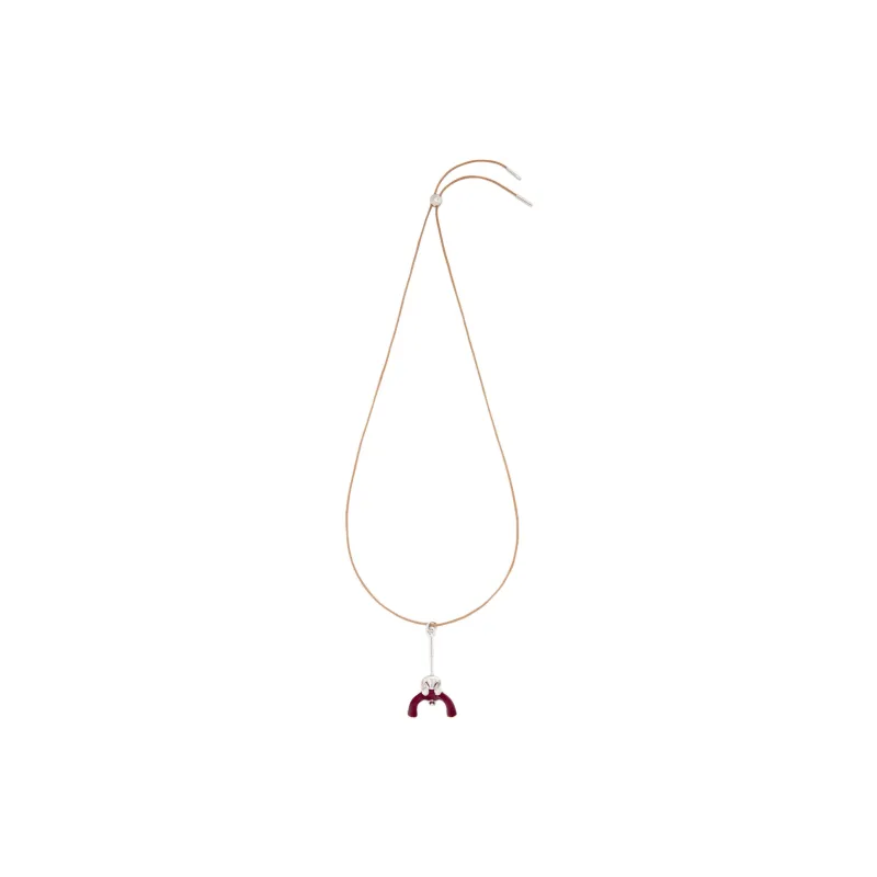LOEWE Sterling Silver Pendants Women's Red-0