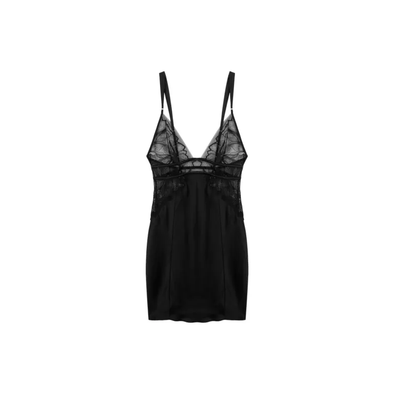 CALVIN KLEIN Nightgown Women's Space Black-0