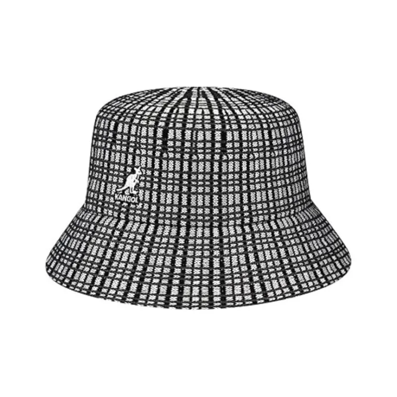 KANGOL Subject To Official Website Bucket Hats Unisex Black-2