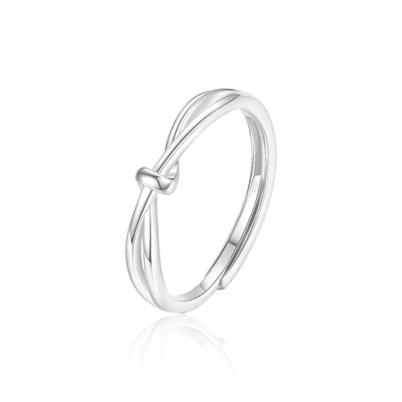 FOREVER MELODY 999 Fine Silver Rings Unisex-0