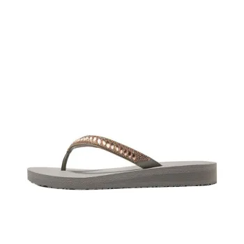 Skechers CALI Slip Resistant Flip Flops Women's Taupe