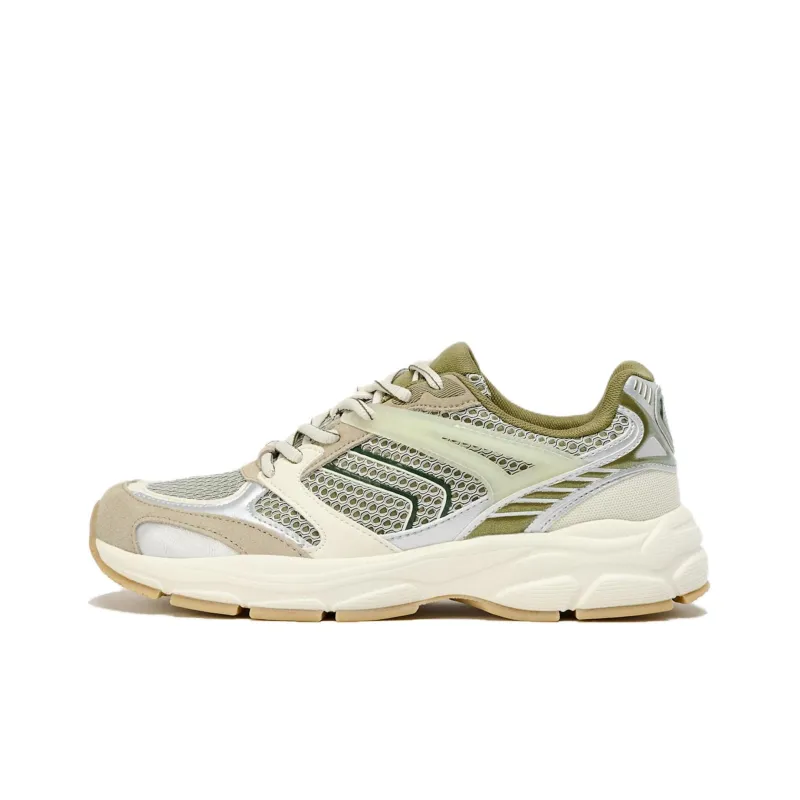 ZARA Low Top Chunky Sneakers Women's Green-0