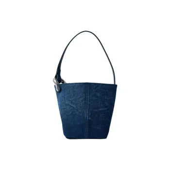 JW Anderson Small Jwa Corner Logo Plaque Bucket Bag