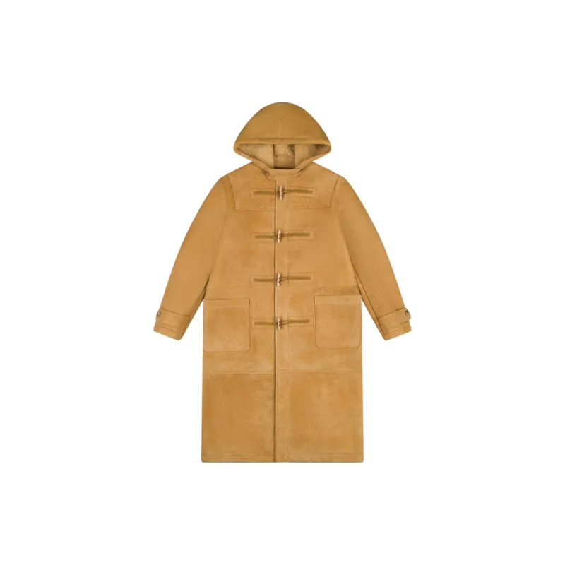 Denim Tears Derry Shearling Duffle Coat-0