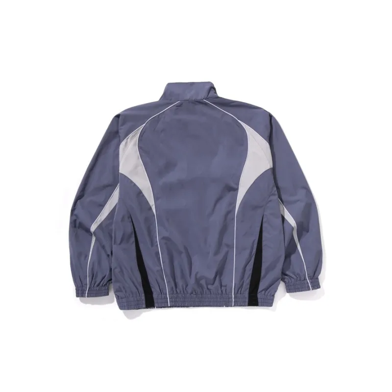 Bape Bathing Ape Logo Nylon Track Jacket-4