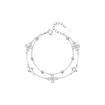 CHINA GOLD S925 Silver Bracelets Women's