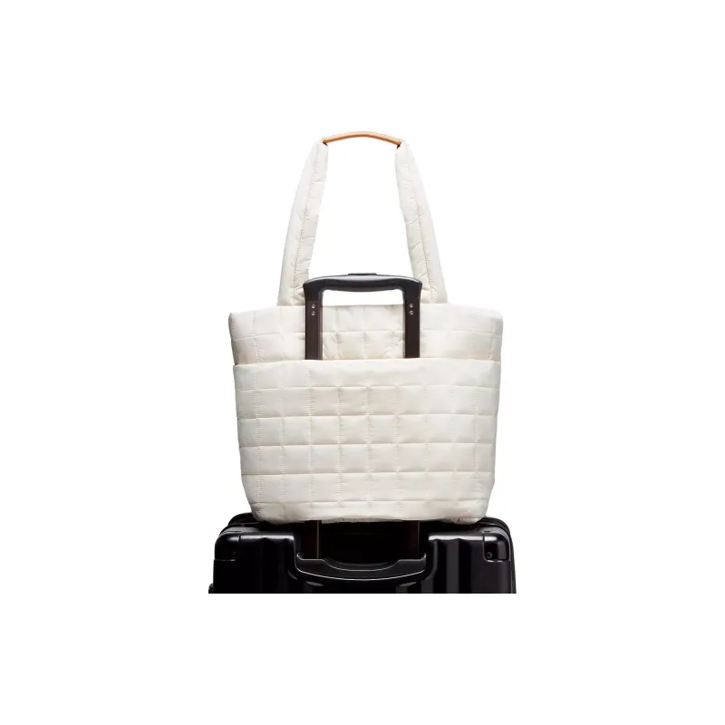 Lululemon Polyester Tote Bag Shopping Bag Handbag Regular Women's White-2