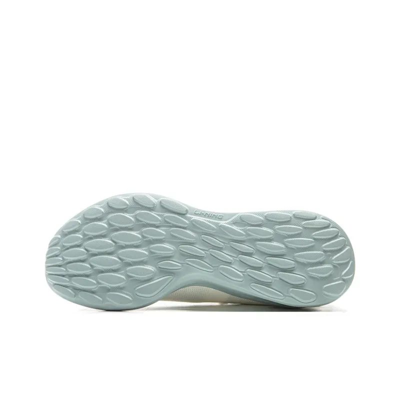 LiNing Light Cloud Cushioned Anti-Slip And Wear-Resistant Lightweight Low-Top Running Shoes Men's Ivory-4