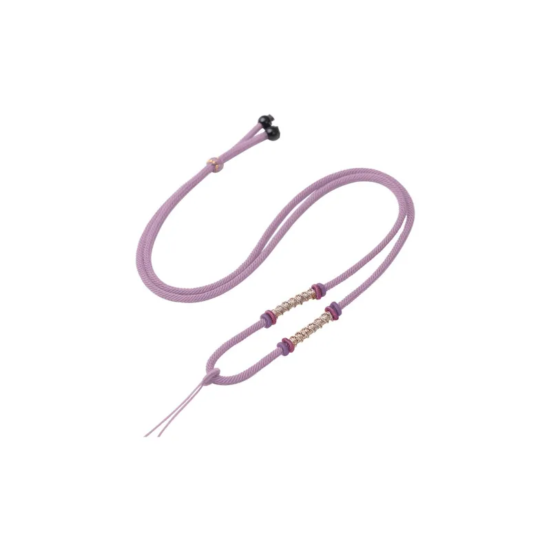 Moon Jewelry Braided String Necklaces Unisex-18