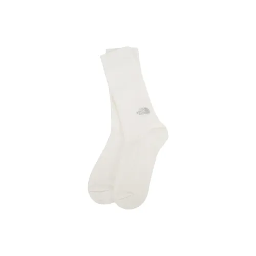THE NORTH FACE Mid Calf Socks Men's 1 Pack Ecru