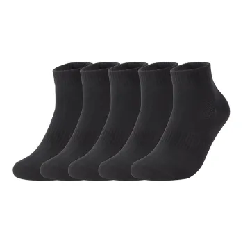 361° Mid Calf Socks Men's 5 Pack Black