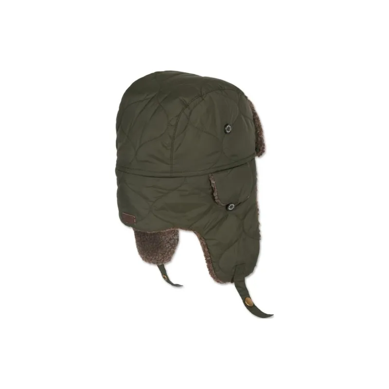 BARBOUR Polyamide Polyester Polyester Cotton Trapper Hats Unisex Green-1