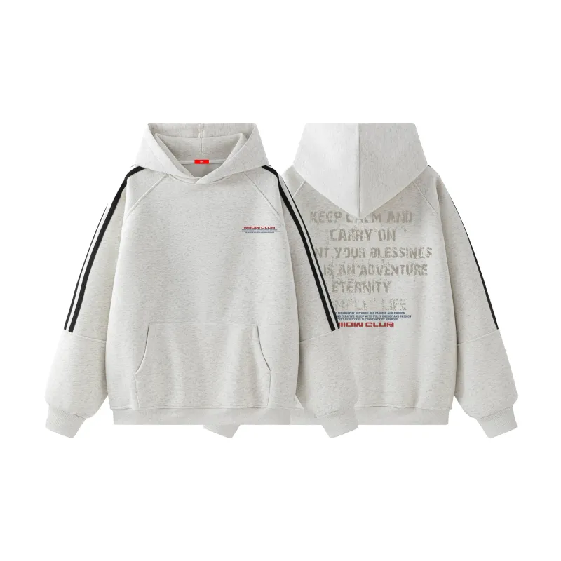 MIIOW Trend Party Series Sweatshirt Unisex Navy Blue-7
