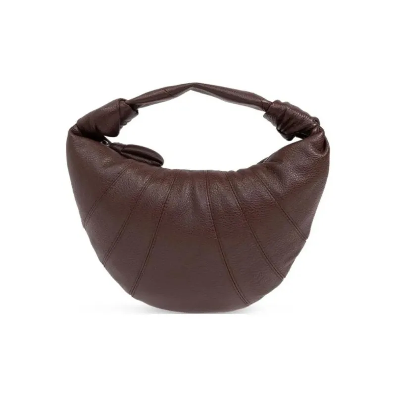 Lemaire Leather Croissant Bag Handbag Mini Women's Brown-0