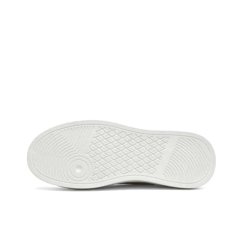 AOKANG Air Force One Series Skateboard Shoes Men Low Top Ecru, Gray-6