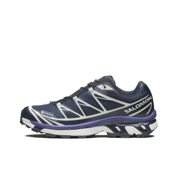 SALOMON XT 6 Anti Slip And Wear Resistant Water Resistant Low Top Running Shoes Men's Dark Blue