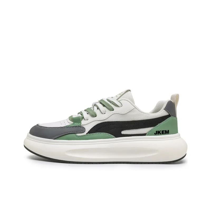 JKEM Anti-Slip And Wear-Resistant Height Increasing Low-Top Casual Shoes Men's-5