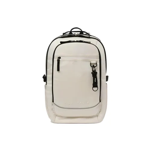 FILA Nylon Backpack Unisex Beige