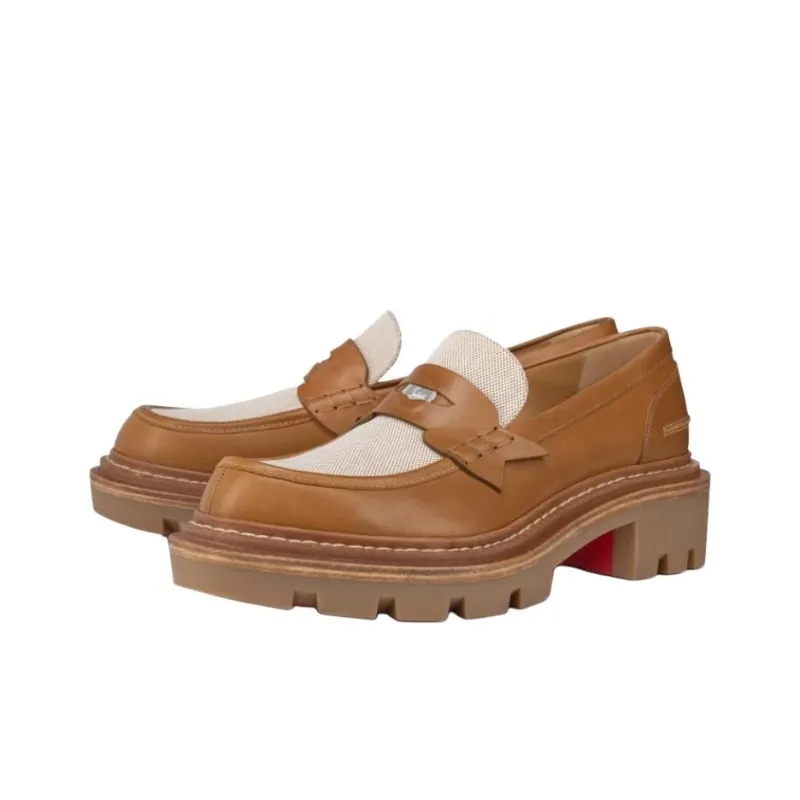 CL Moc College Loafers Men's Brown-2