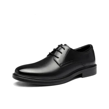 AOKANG Dress Shoes Men Low Top None