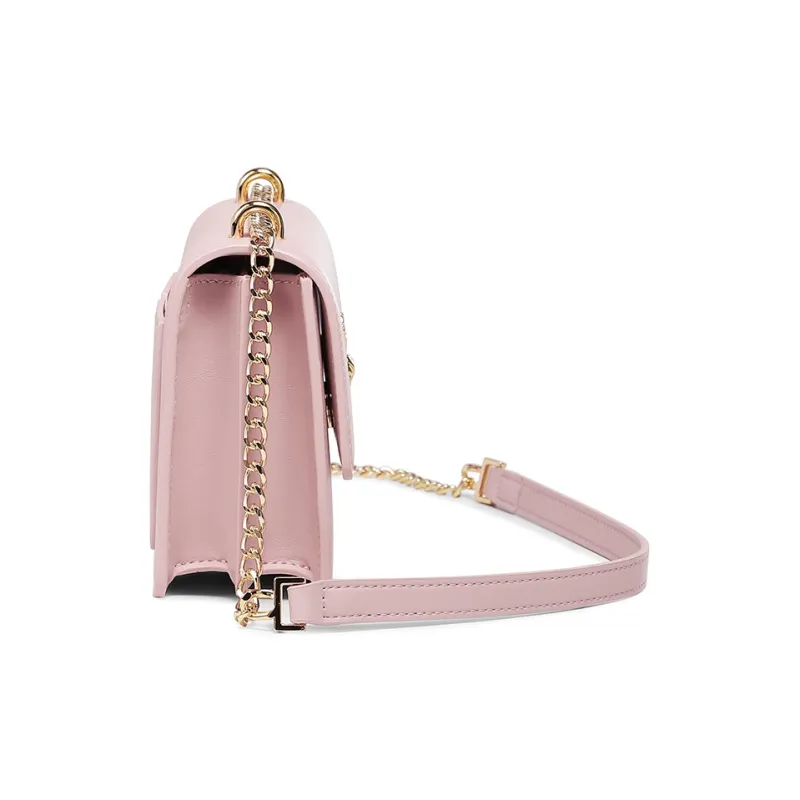 COOGI Split Cow Leather With Synthetic Leather Crossbody Bags Regular Women's Black/Ecru/Apricot/Pink-19