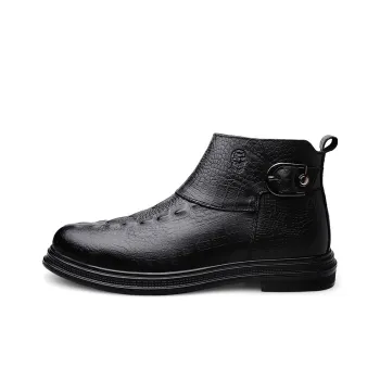 LAORENTOU Ankle Boots Men's Black