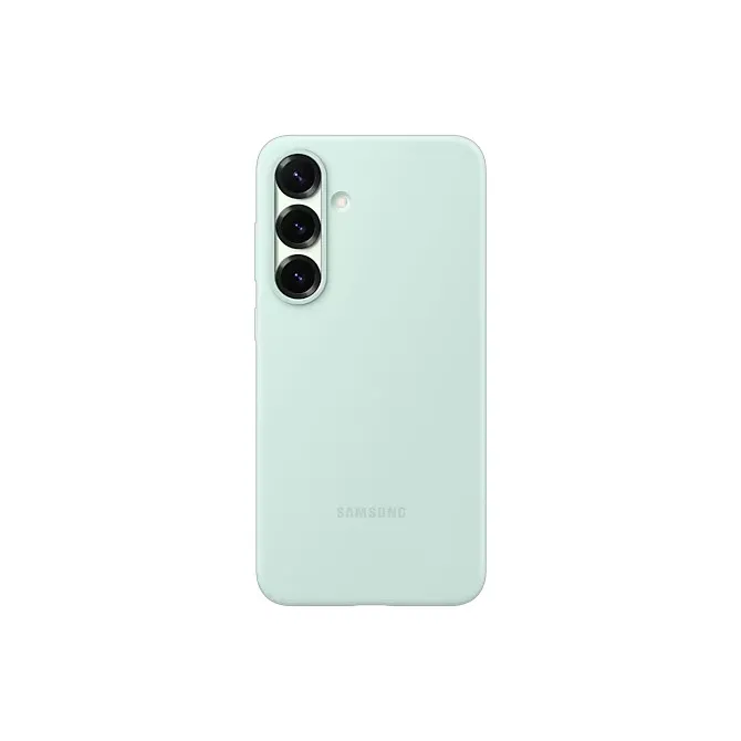 SAMSUNG Silicone Material Fashion Comfortable Silky Soft Phone Cases Compatible With Galaxy S25 Collection Solid Color-8