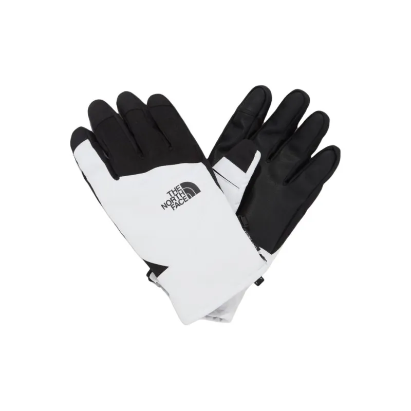 THE NORTH FACE Polyester Polyurethane Nylon Synthetic Leather Sports Gloves Men's White-0