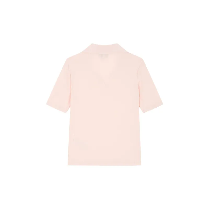 CALVIN KLEIN Polo Shirt Women's Light Pink-1