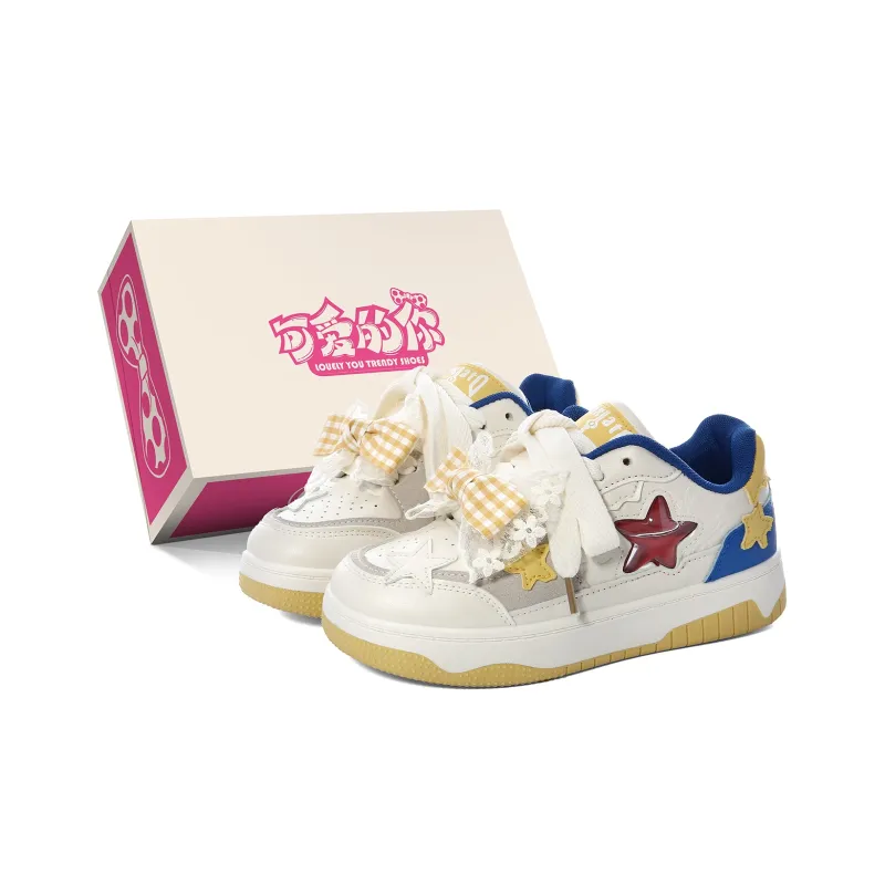Lovely You Wear-resistant And Lightweight Low-Top Skateboard Shoes Women's-15